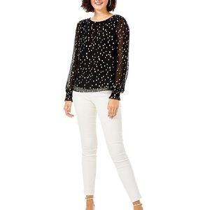 Brand New with tags Lilly Pulitzer Idina silk top